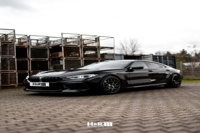 BMW M8 Gran Coupe Avec Ressorts courts H&R