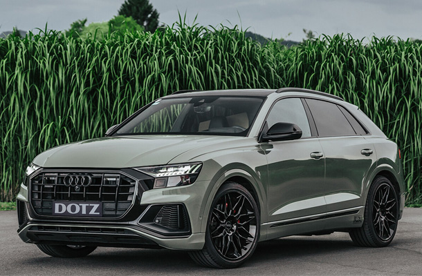 Audi Q8 avec 22 pouces Jante DOTZ Longbeach 