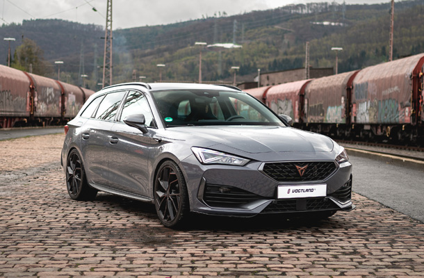 Cupra Leon ST avec Ressorts Courts Vogtland